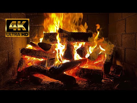Loud Crackling sound . Fire sound .Fireplace 4K  60 FPS  - (8 HOURS) 🔥 Crackling Fire Sounds🔥🔥🔥🔥🔥🔥🔥🔥