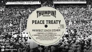 Peace Treaty - Respect Each Other (Simonelli's Remix) (Deep House) (US, 1993)