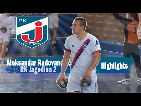 Aleksandar Radovanović RK Jagodina 2 Highlights