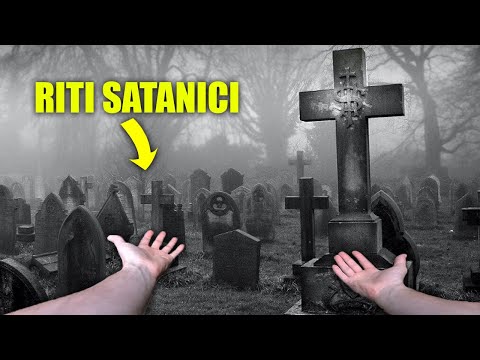 EXPLORING THREE EVIL ABANDONED CEMETERIES - WE FIND DESCENDED GRAVES AND SATANIC RITUALS!