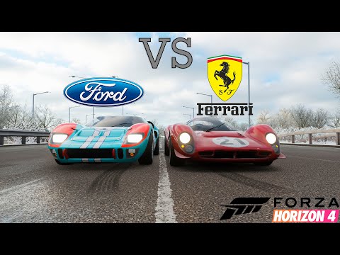Ford vs Ferrari! Forza  Horizon 4