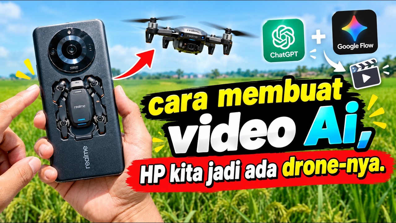 Cara Membuat Video AI Viral: HP Kita Jadi Punya Drone yang Bisa Terbang!