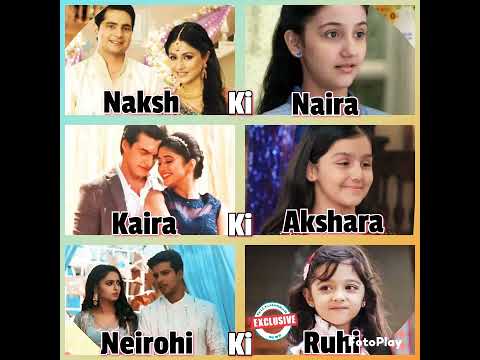 Yrkkh parents similar name child 🥰| #ytshorts #shorts #kaira #abhira #shivangijoshi #shivin