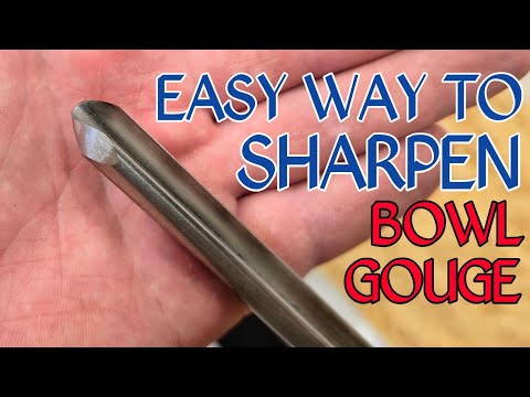 Sharpening Bowl Gouge