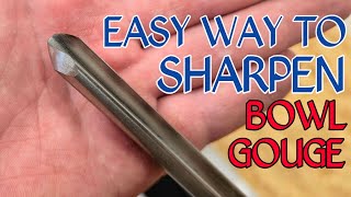 Sharpening Bowl Gouge