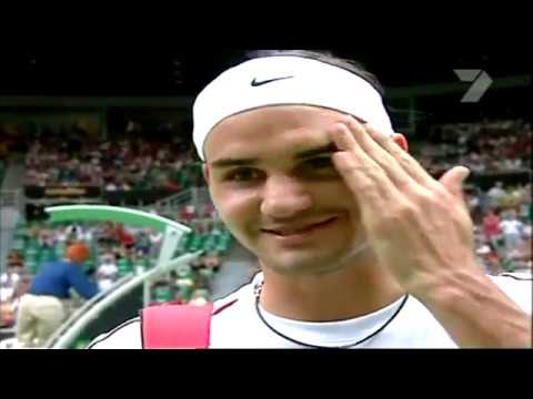 Australian Open 2004 Roger Federer - Alex Bogomolov