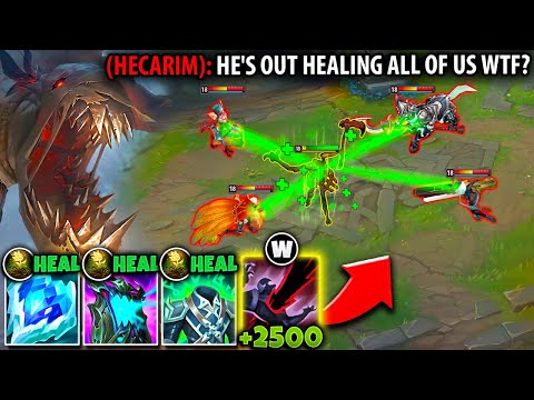 FIDDLESTICKS BUT I CAN OUT HEAL YOUR ENTIRE TEAM BY PRESSING W (MAX DRAIN FIDDLE)