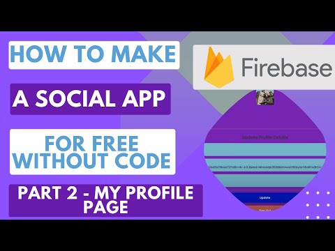 Making A Social App For Free - My Account Page