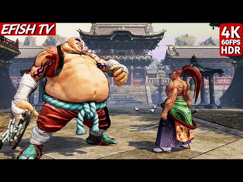 Earthquake vs Kibagami Genjuro (Hardest AI) - Samurai Shodown
