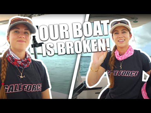 OUR BOAT IS BROKEN!? Trim fluid leak and gel coat damage