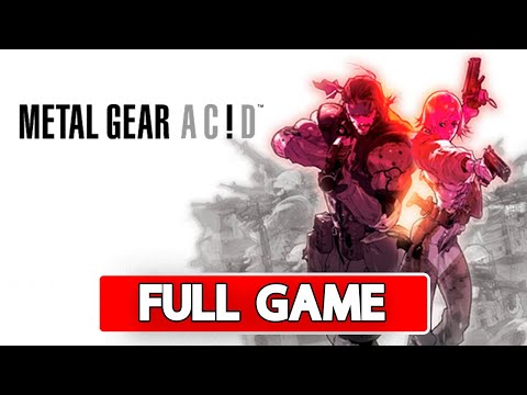 METAL GEAR ACID Gameplay Walkthrough FULL GAME [4K 60FPS] - No Commentary