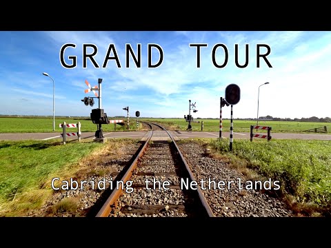CABVIEW Grand Tour of HOLLAND: crisscross by heritage railway in 2018