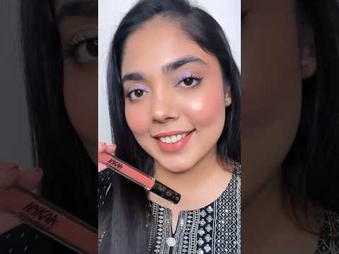 Nude Lip BARFI #lipstickswatch #nykaa #festive #lipstick #makeuplover #mattelipstick #liquidlipstick