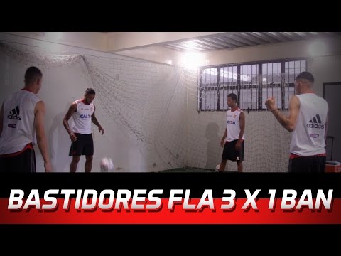 BASTIDORES - Flamengo 3 x 1 Bangu - Campeonato Carioca (05/03/16)