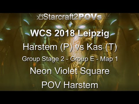 SC2 LotV - WCS 2018 Leipzig - Harstem vs Kas - Ro64 Group E - Map 1 - Neon Violet Square - Harstem