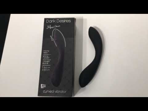 Dark Desires Maxima Curved Vibrator by Dream Toys