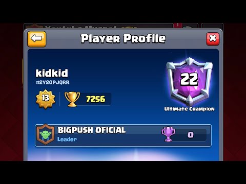 kidkid logbait God gameplays Clash Royale