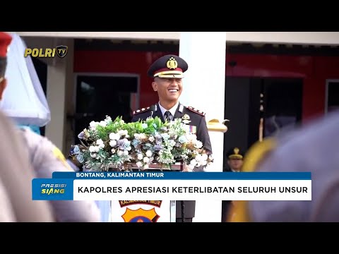 POLRES BONTANG GELAR SYUKURAN HARI BHAYANGKARA KE-79