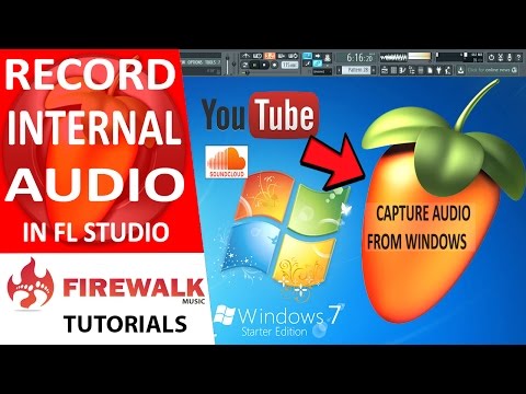 How to record internal audio with FL Studio (Focusrite Saffire used in this example)
