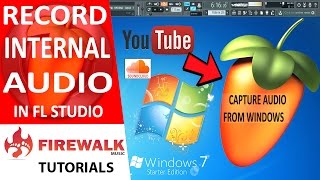 How to record internal audio with FL Studio (Focusrite Saffire used in this example)