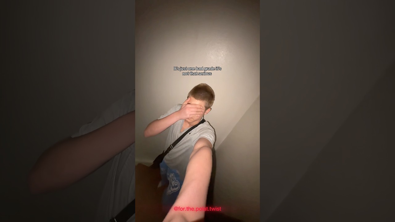 “chill it’s just a bad grade”