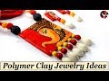 How To Make Handmade DIY Polymer Clay Jewelry at Home | Easy Terracotta Jewellery Making Techniques