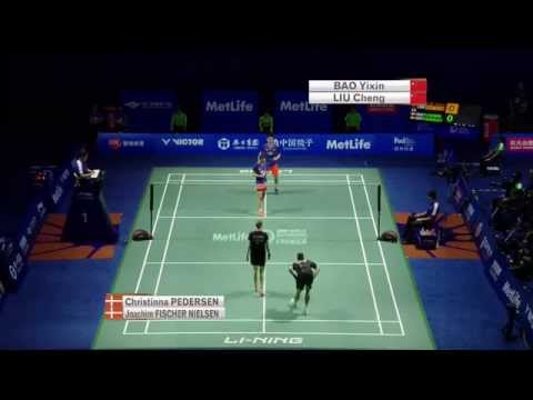Thaihot China Open 2015 | Badminton SF M5-XD | Liu/Bao vs Fis/Ped