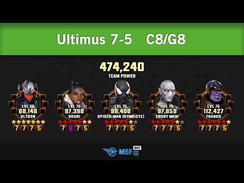 MSF Raid - Ultimus 7-5 - C8/G8 - Strange Things (one-shot)