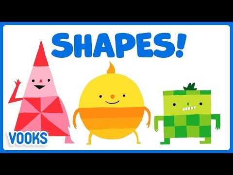 Learn All About Shapes for Kids! | Animated Kids Books | Vooks Narrated Storybooks