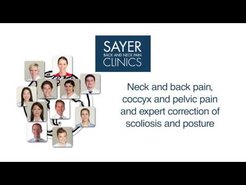 Sayer Back and Neck Pain Clinics - London's best therapists