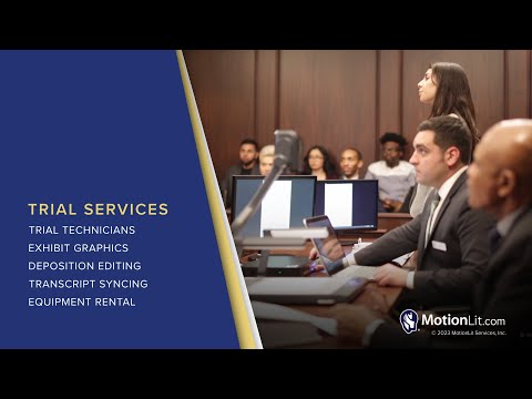 Turn Up Your Trial Presentation Visuals With Courtroom Technician Support By Your Side