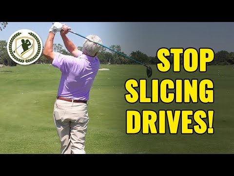 HOW TO STOP SLICING YOUR DRIVER GOLF SWING - 4 CRUCIAL TIPS!