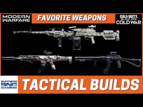 Tactical Weapon Builds Part 10 - Favorite Weapons - Call Of Duty Modern Warfare