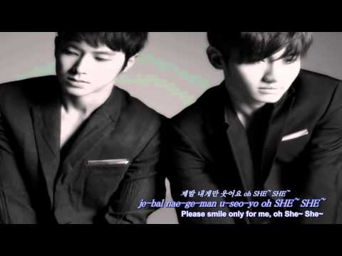 [Eng, Rom & Kor ] TVXQ - She