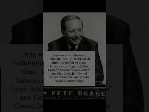 On this day in country music history in 1932 Pete Drake was born #countrymusic #steelguitar