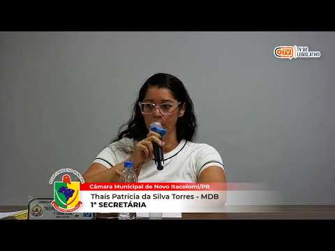 4° Sessão Ordinária da Câmara Municipal de Novo Itacolomi