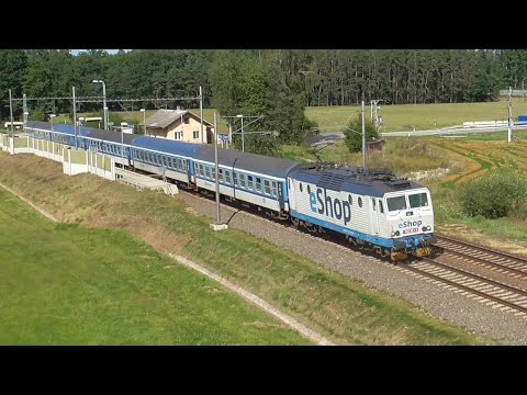 ČD 362.081 - R 719 „Vltava“ - Řípec-Dráchov - 25.8.2020