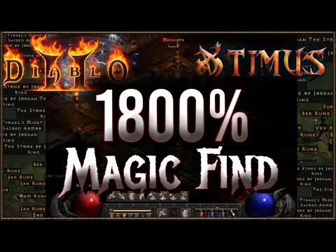 1800% Magic Find - Highest Possible Magic Find in Diablo 2- Diablo 2 Resurrected