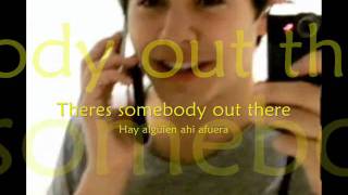 david archuleta somebody out there lyrics ing/esp