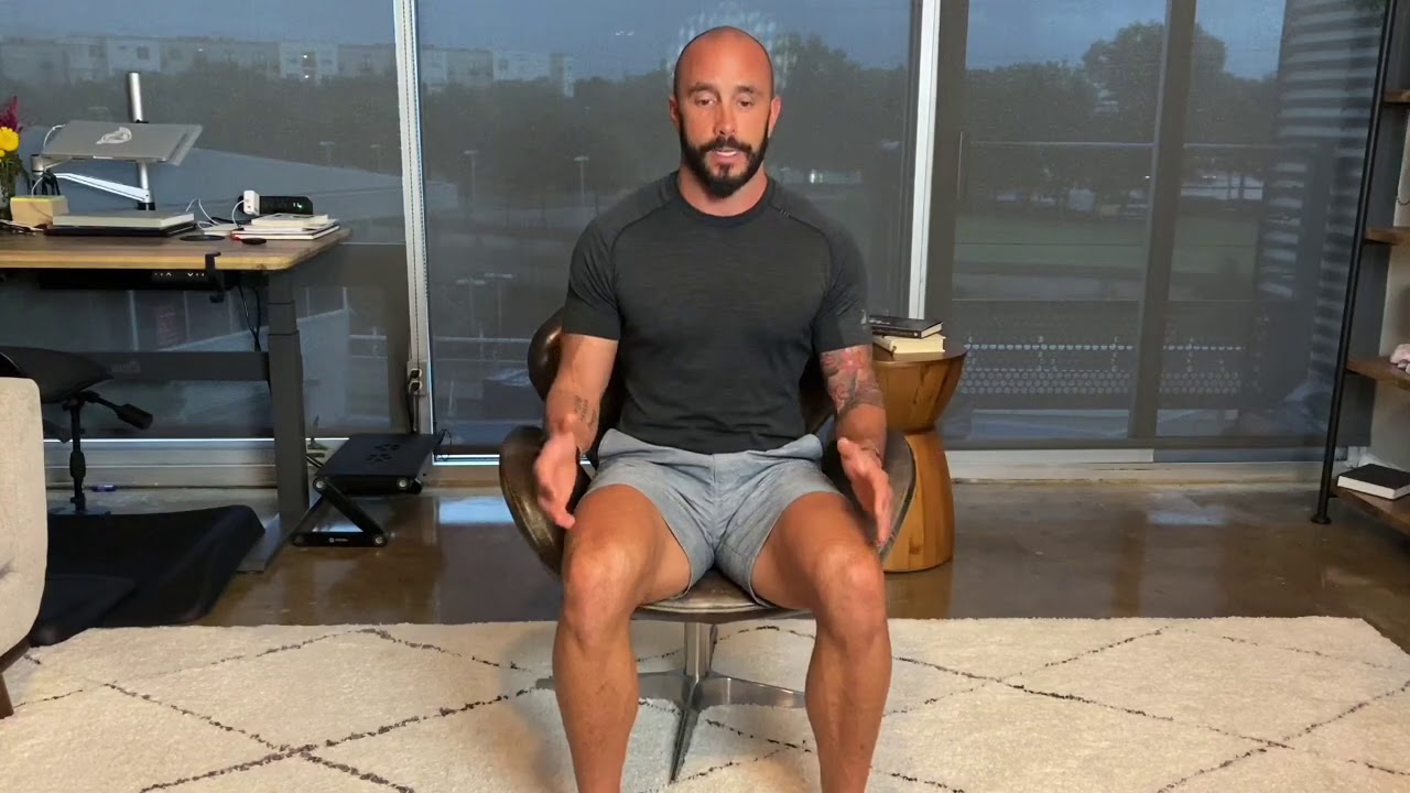 Seated Glute Squeeze - YouTube