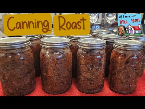 Canning Roast (Beef, Pork, or Venison)