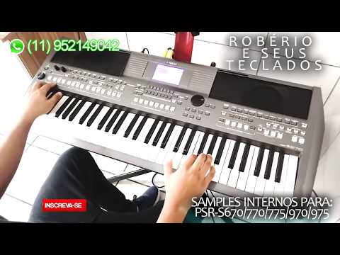 SHOWRRASCO DO ROBÉRIO E SEUS TECLADOS S670/770/775/970/975