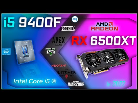 *AMD RX 6500 XT in 25 Games | Test on i5 9400F | in 2022