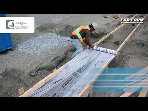 Foundations Forming & Mat Foundation with FastFoot®️