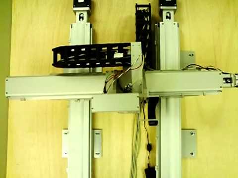 XYZ gantry with rotation capability