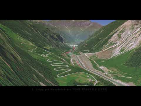 Leipziger Mountainbiker 1. TEAM TRANSALP 2020 Etappen-Preview Visualisierung GPX