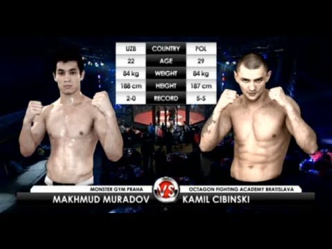 Kamil Cibinski vs. Makhmud Muradov (MMAA ARENA 30.9.2012 Prague)