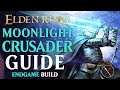 Elden Ring Dark Moon Greatsword Build Guide - How to Build a Moonlight Crusader (Level 150 Guide)