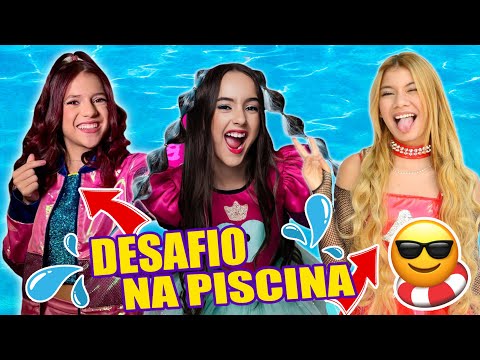 💦DESAFIO NA PISCINA AMANDA NATHANRY com BELINHA e JESSICA SOUSA !!!
