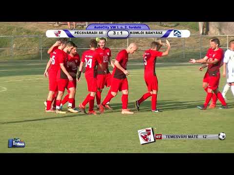 PÉCSVÁRADI SE R-BUSZ - SPORT36 KOMLÓI BÁNYÁSZ 6 - 1 (4 - 1)